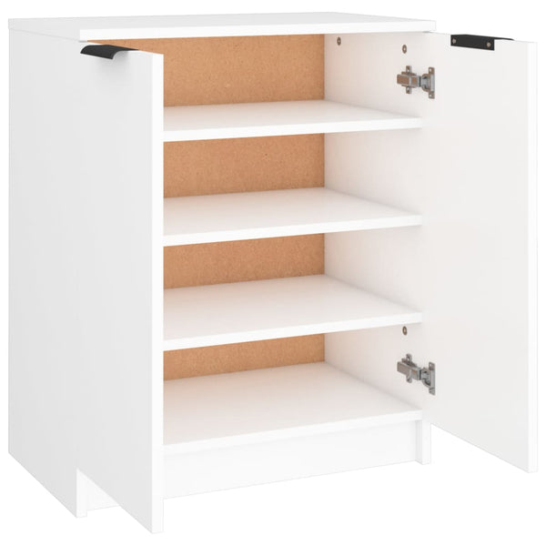 Weißer Schuhschrank Angelco 59x35x70cm (Holz)