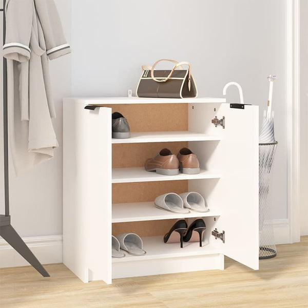 Weißer Schuhschrank Angelco 59x35x70cm (Holz)