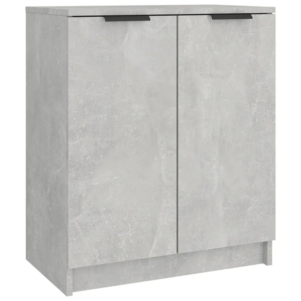 Betongrauer Schuhschrank Angelco 59x35x70cm (Holz)