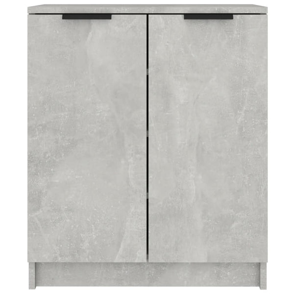 Betongrauer Schuhschrank Angelco 59x35x70cm (Holz)