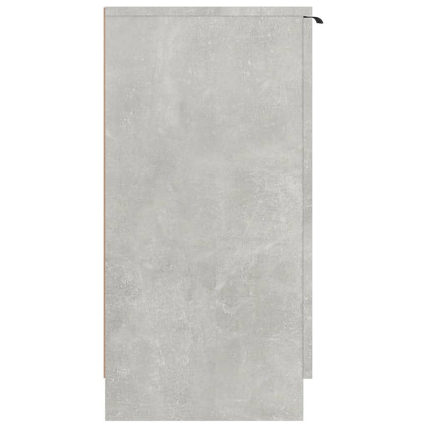 Betongrauer Schuhschrank Angelco 59x35x70cm (Holz)