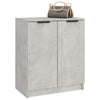 Betongrauer Schuhschrank Angelco 59x35x70cm (Holz)