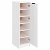 Weißer Schuhschrank Luder 30x35x100cm (Holz)