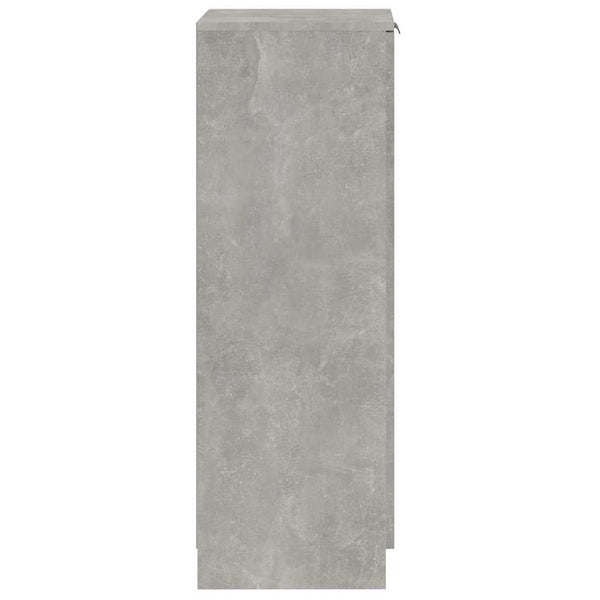 Schuhschrank Luder 30x35x100cm in Betongrau (Holz)
