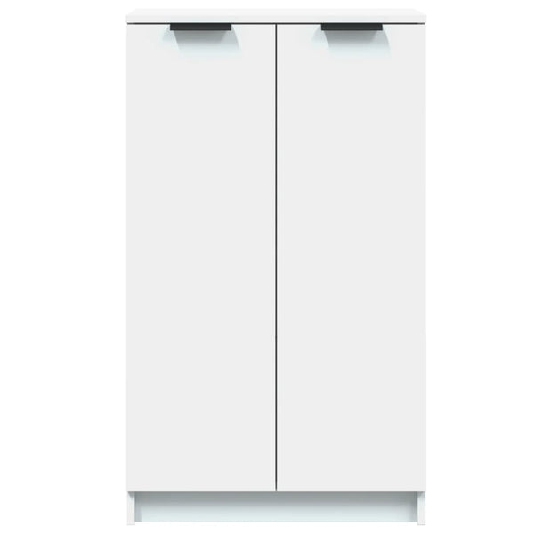 Weißer Schuhschrank Meala 59x35x100cm (Holz)