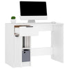 Weißer Schreibtisch Diego 100x50x75cm (Holz)