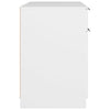 Weißer Schreibtisch Diego 100x50x75cm (Holz)