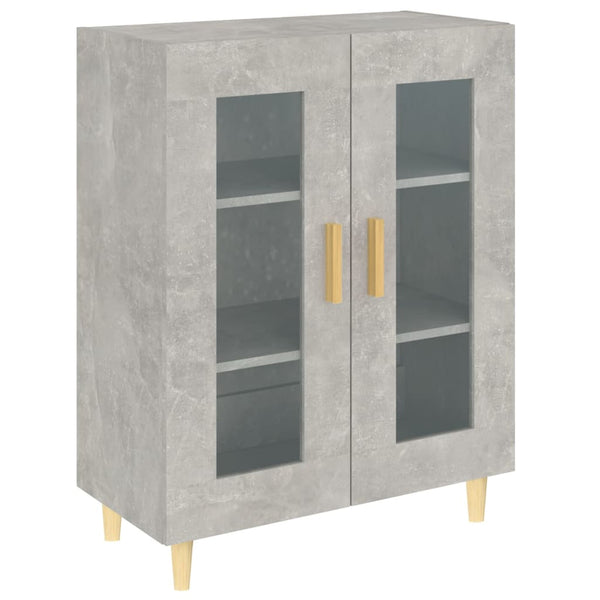 Highboard Paule betongrau 69,5x34x90cm (Holz)