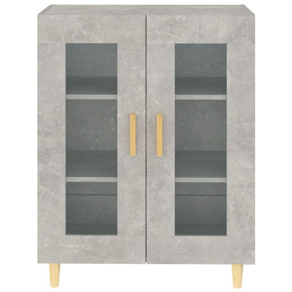 Highboard Paule betongrau 69,5x34x90cm (Holz)