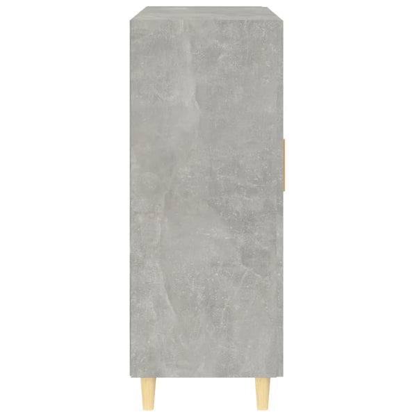 Highboard Paule betongrau 69,5x34x90cm (Holz)