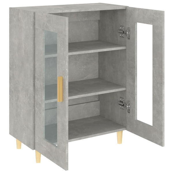 Highboard Paule betongrau 69,5x34x90cm (Holz)