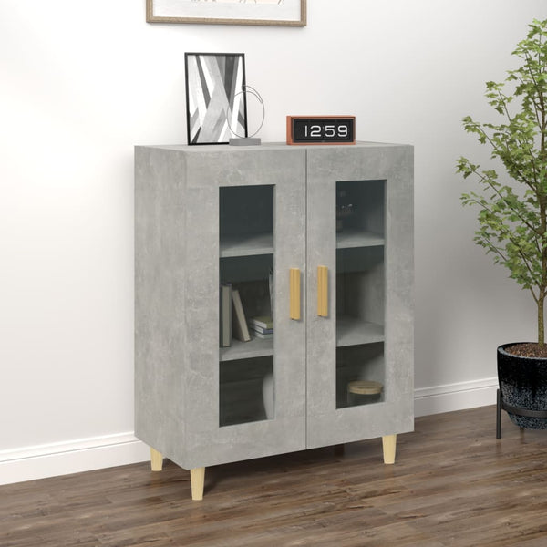 Highboard Paule betongrau 69,5x34x90cm (Holz)