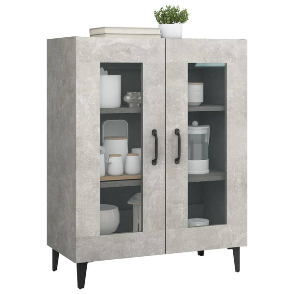 Betoninharmaa senkki Caragyov 69,5x34x90cm (puinen)