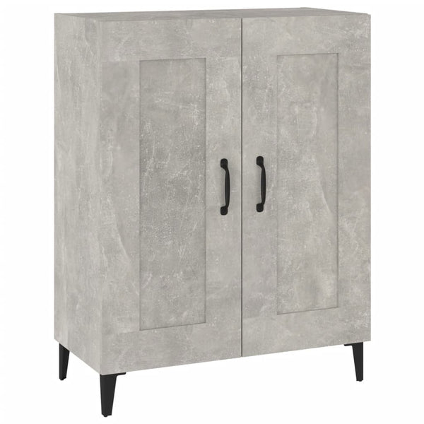 Betongraues Sideboard Bota 69,5x34x90cm (Holz)