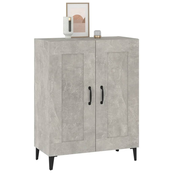 Betongraues Sideboard Bota 69,5x34x90cm (Holz)