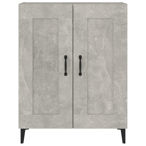 Betongraues Sideboard Bota 69,5x34x90cm (Holz)