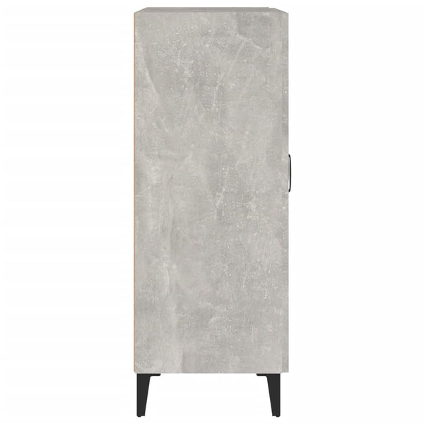 Betongraues Sideboard Bota 69,5x34x90cm (Holz)