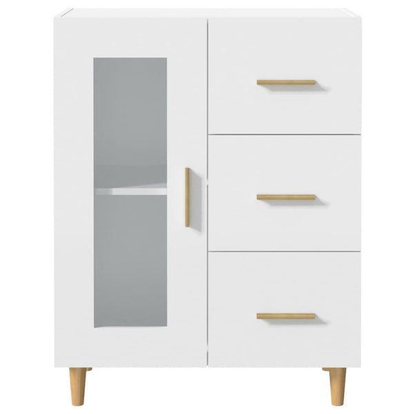 Weißes Sideboard Rucnie 69,5x34x90cm (Holz)