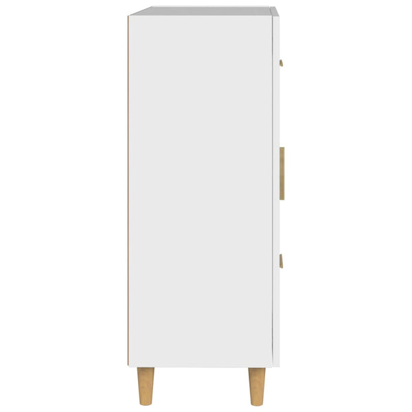 Weißes Sideboard Rucnie 69,5x34x90cm (Holz)