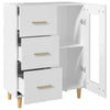 Weißes Sideboard Rucnie 69,5x34x90cm (Holz)
