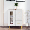 Weißes Sideboard Rucnie 69,5x34x90cm (Holz)