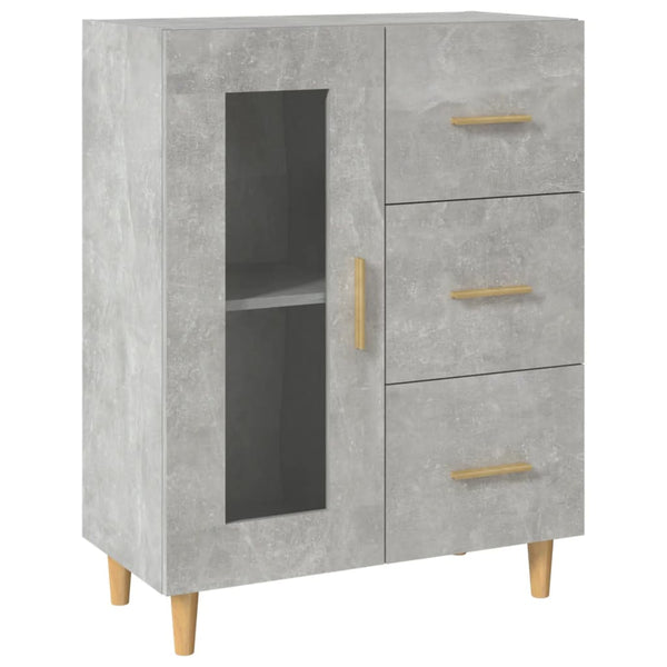 Sideboard Rucnie 69,5x34x90 cm (Holz) in Betonoptik