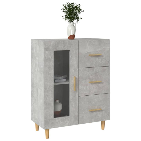 Sideboard Rucnie 69,5x34x90 cm (Holz) in Betonoptik
