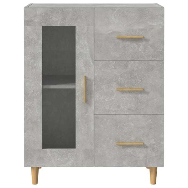 Sideboard Rucnie 69,5x34x90 cm (Holz) in Betonoptik