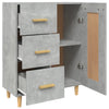 Betongraues Sideboard Dommica 69,5x34x90cm (Holz)