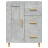 Betongraues Sideboard Dommica 69,5x34x90cm (Holz)
