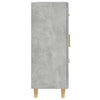 Betongraues Sideboard Dommica 69,5x34x90cm (Holz)