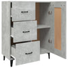 Sideboard Filora 69,5x34x90cm betongrau (Holz)
