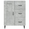 Sideboard Filora 69,5x34x90cm betongrau (Holz)