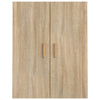 Sonoma-Eiche Hängewandschrank Jozsef 69,5x34x90cm