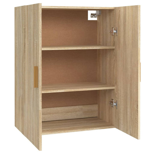 Sonoma-Eiche Hängewandschrank Jozsef 69,5x34x90cm