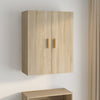 Sonoma-Eiche Hängewandschrank Jozsef 69,5x34x90cm