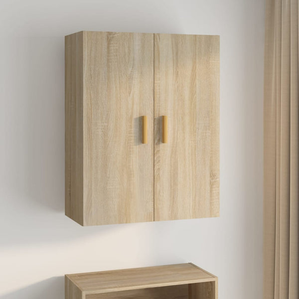 Sonoma-Eiche Hängewandschrank Jozsef 69,5x34x90cm
