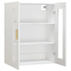 Weißer Hängeschrank Lugenia 69,5x34x90cm