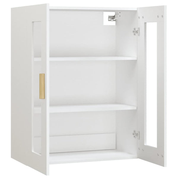 Weißer Hängeschrank Lugenia 69,5x34x90cm