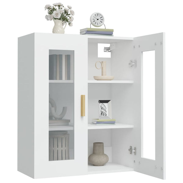 Weißer Hängeschrank Lugenia 69,5x34x90cm