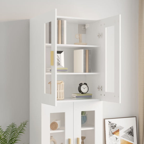 Weißer Hängeschrank Lugenia 69,5x34x90cm