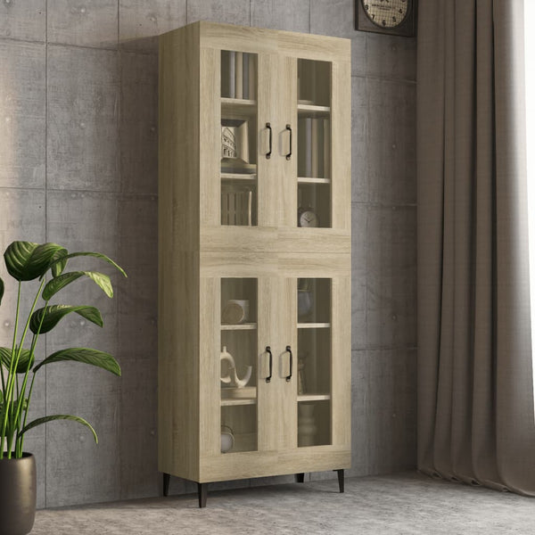 Sonoma-Eiche Hängeschrank Orasului 69,5x34x90cm