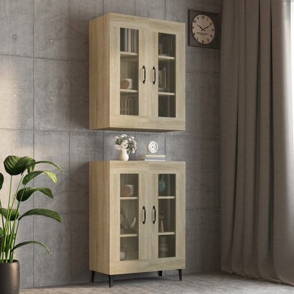 Sonoma-Eiche Hängeschrank Orasului 69,5x34x90cm