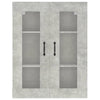 Betongrauer Hängeschrank Orasului 69,5x34x90cm