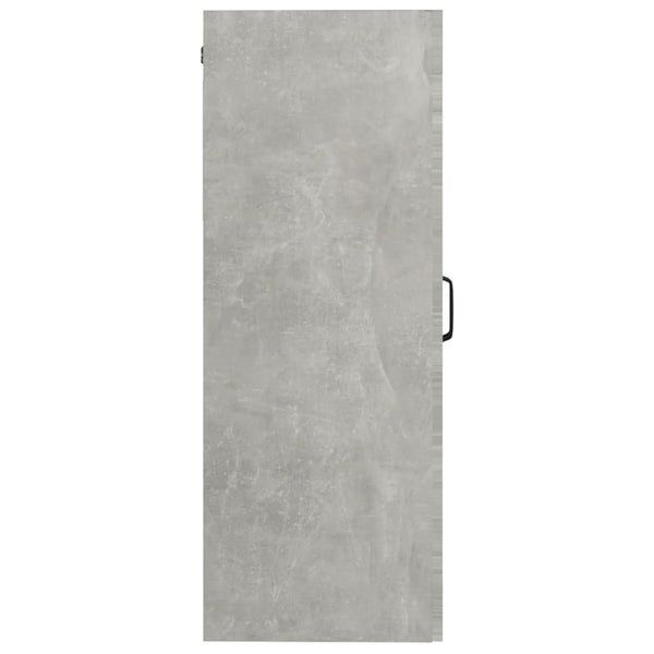 Betongrauer Hängeschrank Orasului 69,5x34x90cm