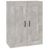 Betongrauer Hängeschrank Voitic 69,5x32,5x90cm