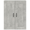 Betongrauer Hängeschrank Voitic 69,5x32,5x90cm