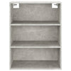 Hängender Wandschrank Balacescu 69,5x32,5x90cm in Betongrau