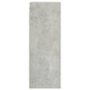 Hängender Wandschrank Balacescu 69,5x32,5x90cm in Betongrau
