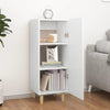 Weißes Sideboard Dumutru 34,5x34x90cm (Holz)